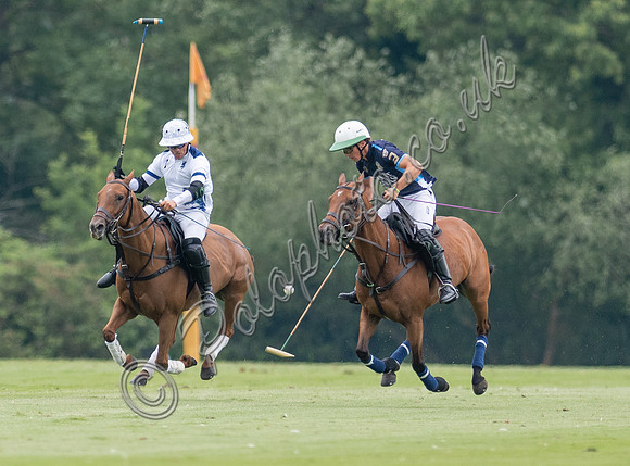 Polo action, 2021 Gold Cup, Cowdray Park Polo Club
