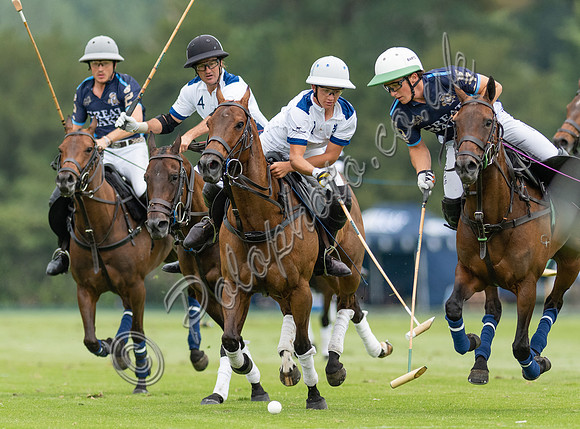Polo action, 2021 Gold Cup, Cowdray Park Polo Club