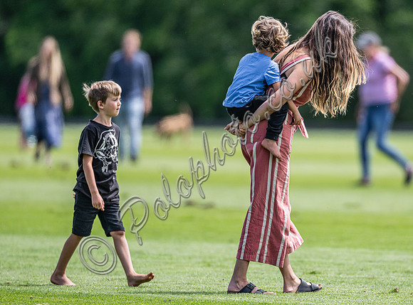 Polo action, 2024, Cowdray Park Polo Club