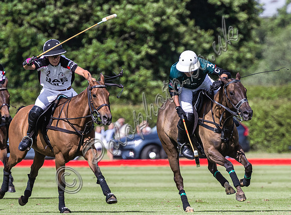 Polo action, 2025 Gold Cup, Cowdray Park Polo Club