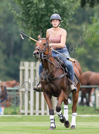 Polo action the Town Cup End of Season Tournament, Cirencester Park