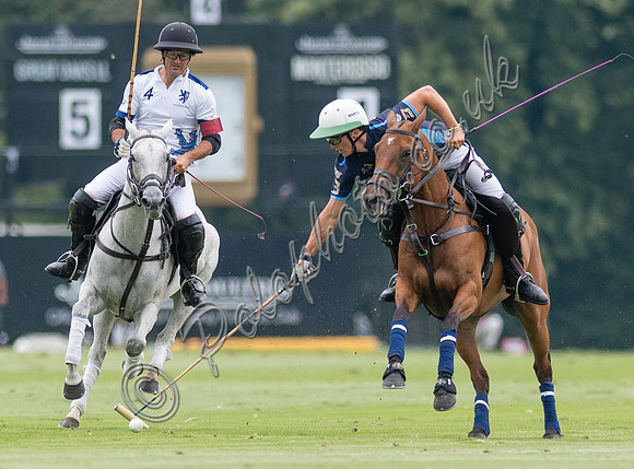 Polo action, 2021 Gold Cup, Cowdray Park Polo Club