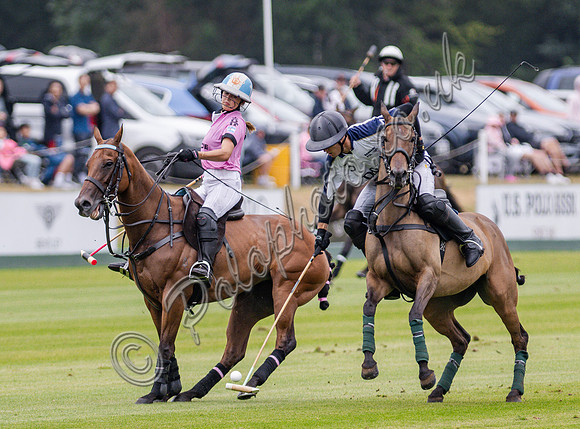 Polo action, 2025 Gold Cup, Cowdray Park Polo Club