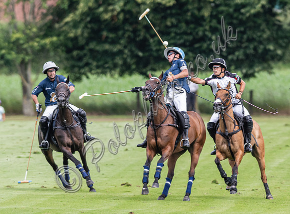 Polo action, 2024 Gold Cup, Cowdray Park Polo Club