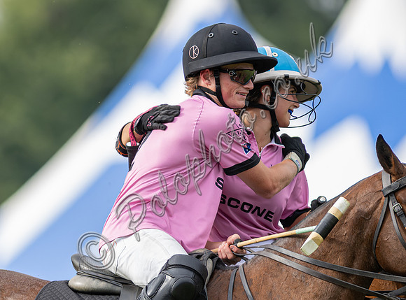 Polo action, 2025 Gold Cupsemi-final, Cowdray Park Polo Club