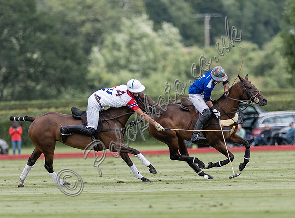 Polo action, 2021 Gold Cup, Cowdray Park Polo Club