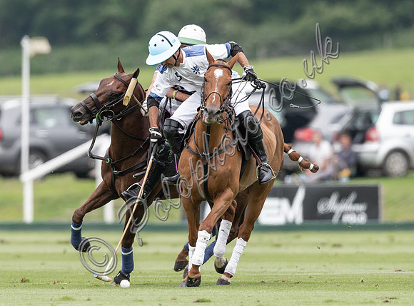 Polo action, 2021 Gold Cup, Cowdray Park Polo Club