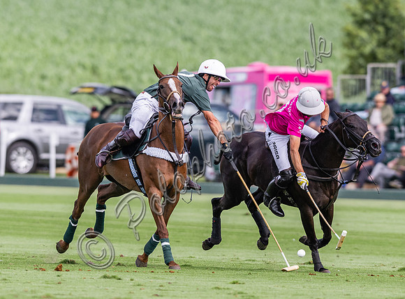 Polo action, 2024 Gold Cup, Cowdray Park Polo Club