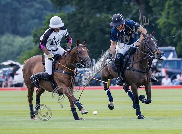 Polo action, 2025 Gold Cup, Cowdray Park Polo Club