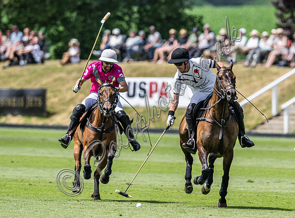 Polo action, 2024, Cowdray Park Polo Club