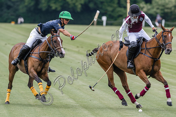 Polo action, 2025 Gold Cup, Cowdray Park Polo Club