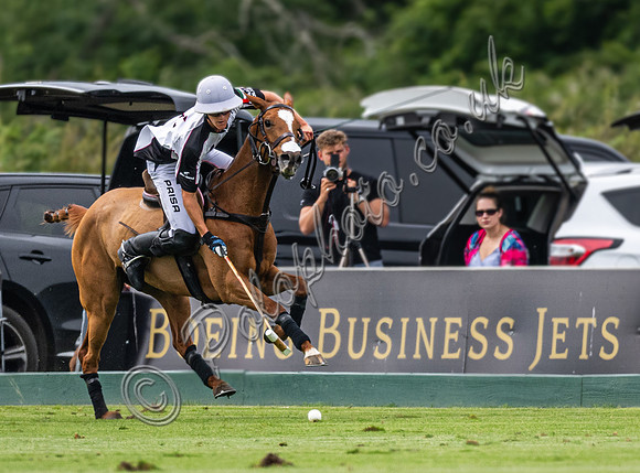 Polo action, 2024 Gold Cup, Cowdray Park Polo Club