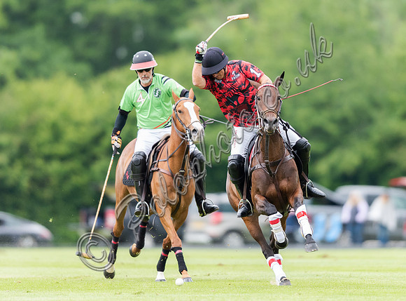 polo action between Emlor and Marchfield Warwickshire Cup League