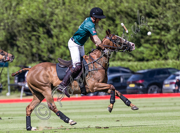 Polo action, 2025 Gold Cup, Cowdray Park Polo Club