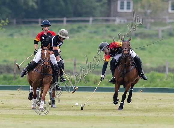 Polo action, May 4 Goal Spring Cup 2022, Cowdray Park Polo Club