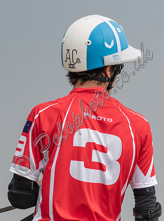 Poroto Cambiaso (back shot showing helmet)