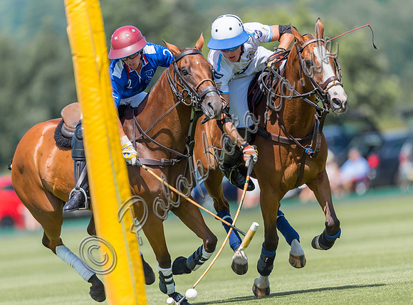 Polo action, 2021 Gold Cup, Cowdray Park Polo Club
