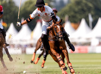Polo action, 2021 Gold Cup semi-finals, Cowdray Park Polo Club