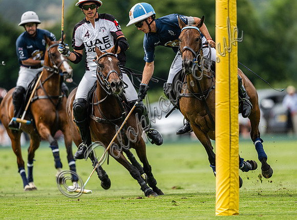 Polo action, 2024 Gold Cup, Cowdray Park Polo Club