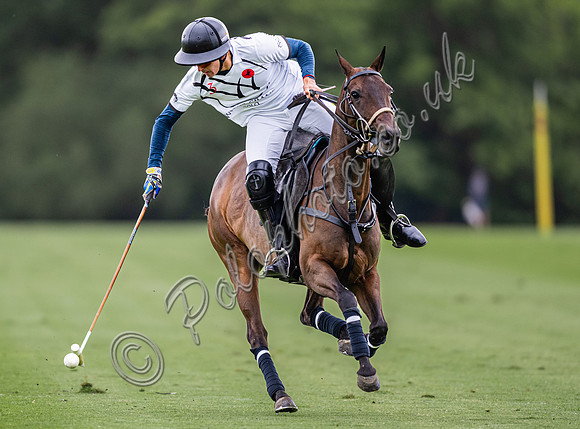 Polo action, 2024 Gold Cup, Cowdray Park Polo Club