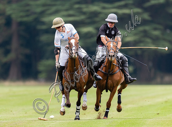 Polo action the Town Cup End of Season Tournament, Cirencester Park
