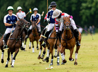 Polo action Bathurst Cup, Cirencester Park