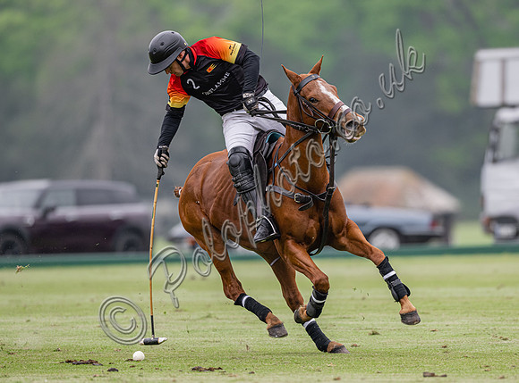 Polo action, May 4 Goal Spring Cup 2022, Cowdray Park Polo Club