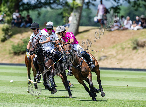 Polo action, 2024, Cowdray Park Polo Club