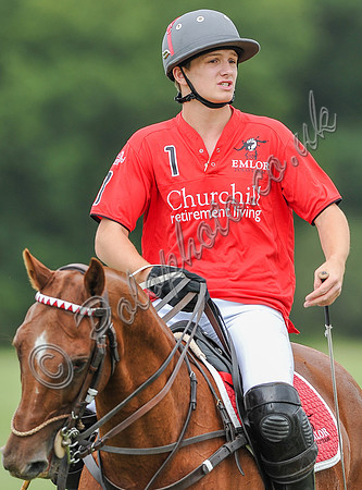James McCarthy on horseback
