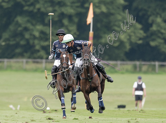 Polo action, 2021 Gold Cup, Cowdray Park Polo Club