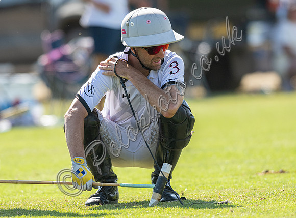 Polo action, 2025 Gold Cup quarter finals, Cowdray Park Polo Club
