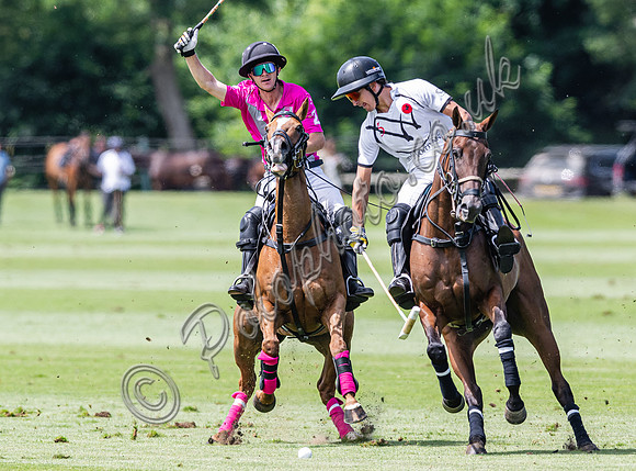 Polo action, 2024, Cowdray Park Polo Club