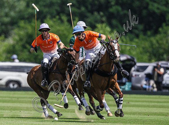 Polo action, 2025 Gold Cup, Cowdray Park Polo Club