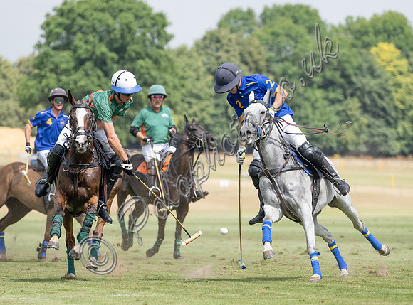 olo action, 2025 Gold Cup, Cowdray Park Polo Club