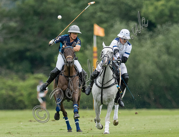 Polo action, 2021 Gold Cup, Cowdray Park Polo Club