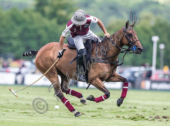 Polo action, 2025 Gold Cup, Cowdray Park Polo Club