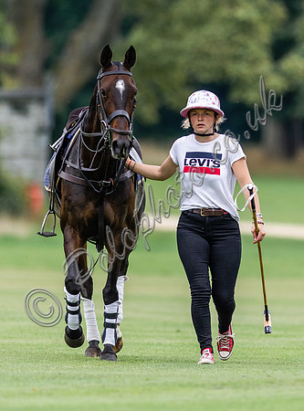 Polo action the Town Cup End of Season Tournament, Cirencester Park