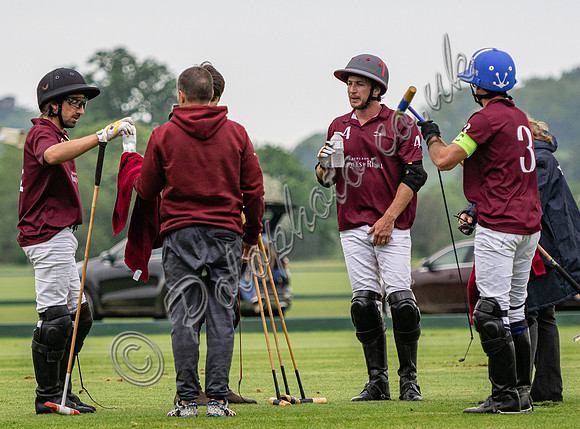 Polo action, 2022 Trippetts Challenge, Cowdray Park Polo Club