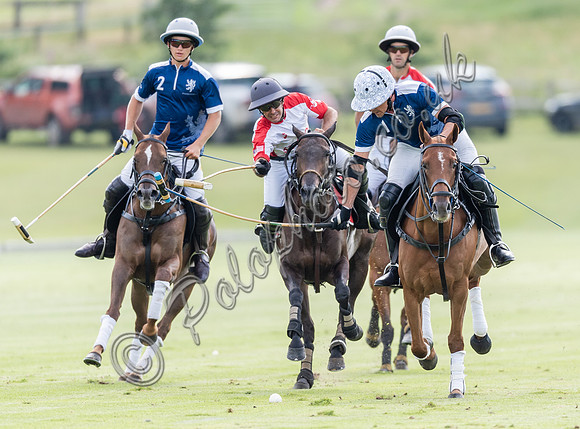 Polo action, 2021 Gold Cup, Cowdray Park Polo Club