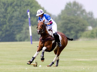 Polo action, Ladies 18 Goal Tournament,  Cirencester Park
