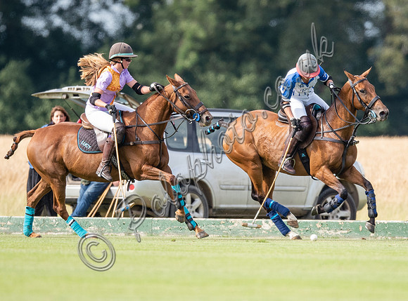 Polo action-Ladies 18 goal Victrix Lodurum Tournament, Cirencester Park