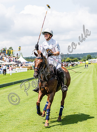 Celebrations by La Dolfina Great Oaks after winning semi final match against King Power, Gold Cup 2024