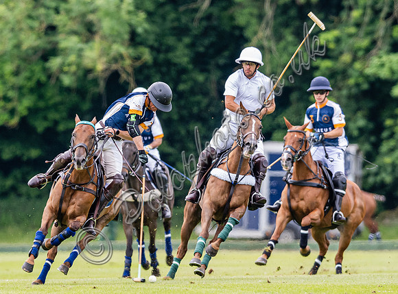 Polo action, Warwickshire Cup 2024, Cirencester Park