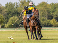 Polo action, County Cup 2025 league match, Cirencester Park