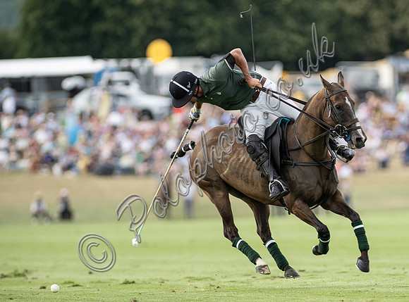 Polo action, 2025 Gold Cupsemi-final, Cowdray Park Polo Club