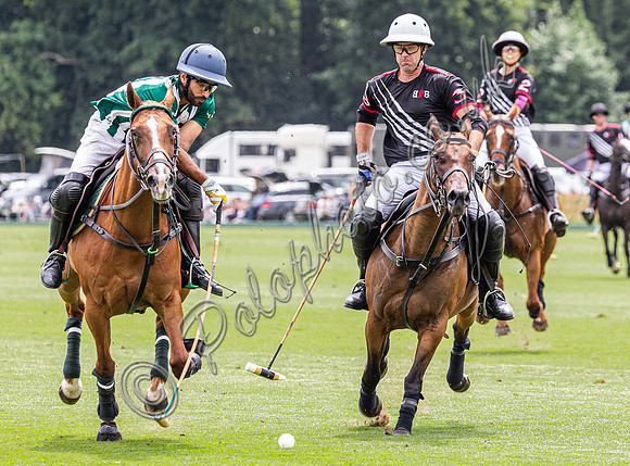 Polo action, 2024 Gold Cup, Cowdray Park Polo Club
