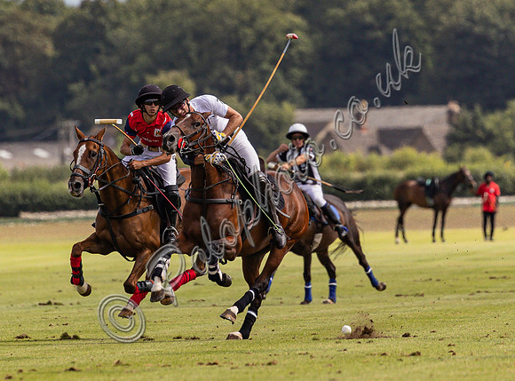 2025 County Cup semi-final action at Cirencester Park Polo Club