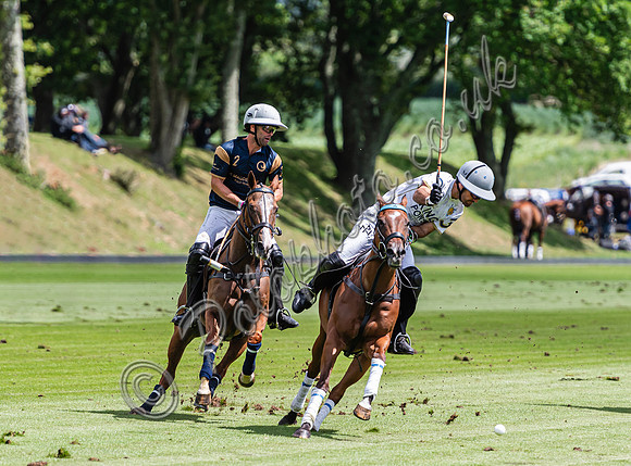Polo action, 2024 Gold Cup, Cowdray Park Polo Club