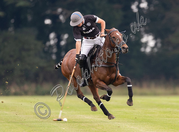 Polo action the Town Cup End of Season Tournament, Cirencester Park