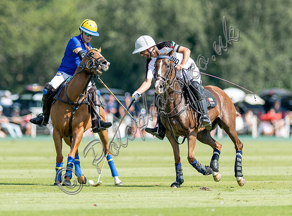 Polo action, 2021 Gold Cup, Cowdray Park Polo Club